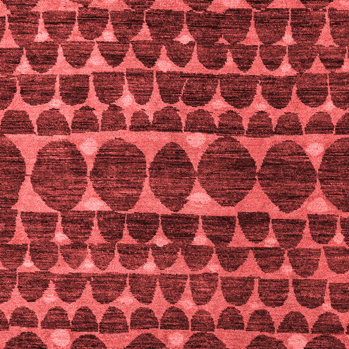 Machine Washable Abstract Red Modern Rug, wshabs5059red
