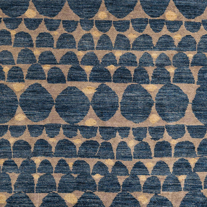 Machine Washable Abstract Granite Gray Rug, wshabs5059