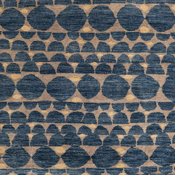 Square Abstract Granite Gray Modern Rug, abs5059