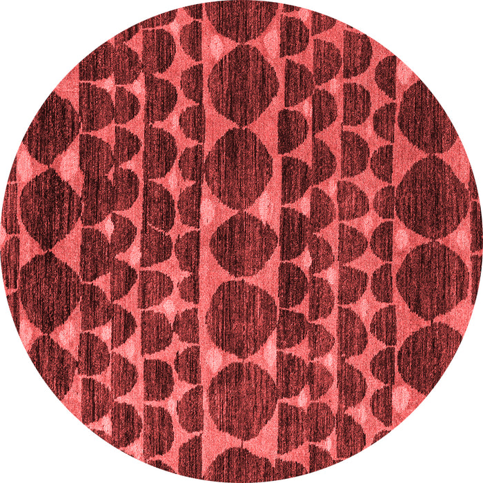 Machine Washable Abstract Red Modern Rug, wshabs5059red