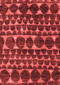 Abstract Red Modern Rug, abs5059red