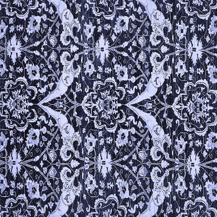 Square Machine Washable Abstract Blue Modern Rug, wshabs505blu