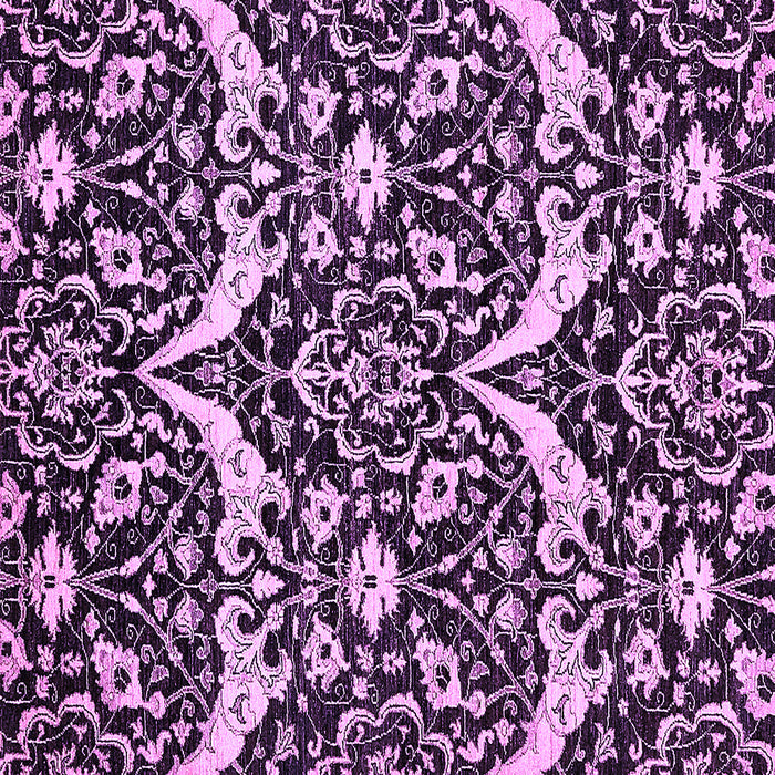 Square Abstract Purple Modern Rug, abs505pur