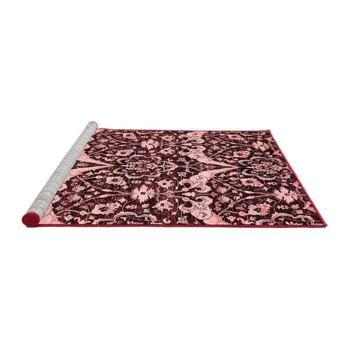Modern Red Washable Rugs