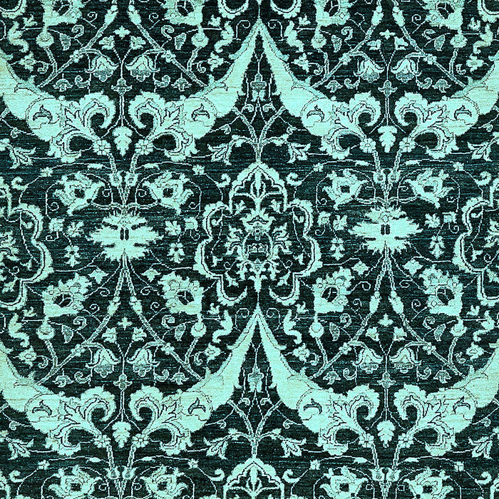 Machine Washable Abstract Light Blue Modern Rug, wshabs505lblu