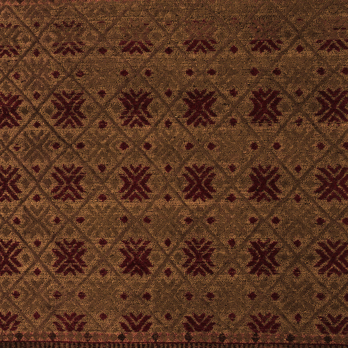 Machine Washable Abstract Orange Modern Area Rugs, wshabs5060org