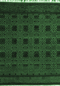 Abstract Emerald Green Modern Rug, abs5060emgrn