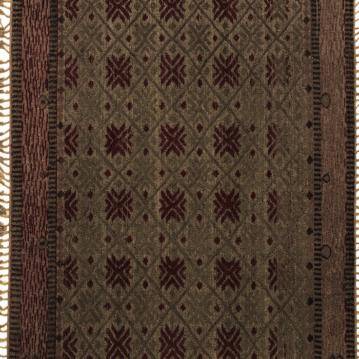 Square Abstract Brown Modern Rug, abs5060brn