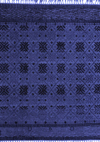 Abstract Blue Modern Rug, abs5060blu