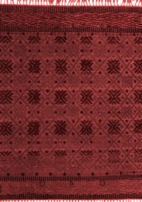 Abstract Red Modern Rug, abs5060red