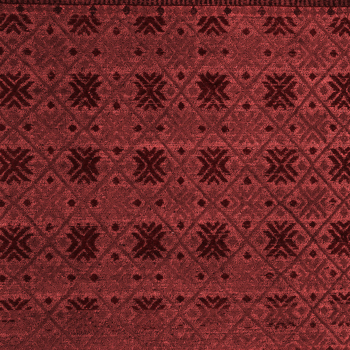 Abstract Red Modern Area Rugs