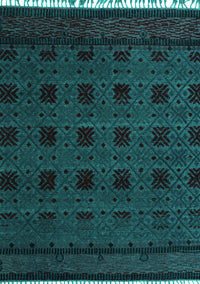 Abstract Turquoise Modern Rug, abs5060turq