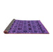 Sideview of Abstract Purple Modern Rug, abs5061pur