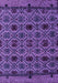 Machine Washable Abstract Purple Modern Area Rugs, wshabs5061pur