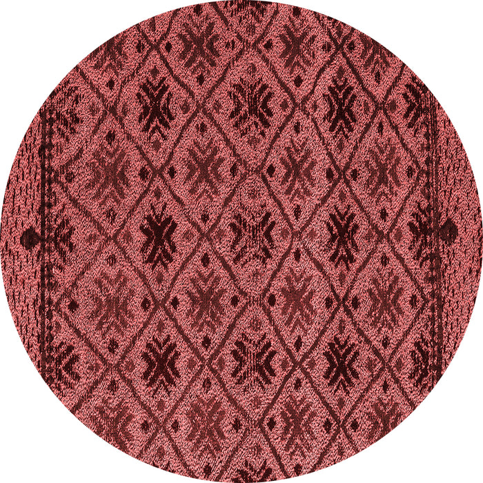 Machine Washable Abstract Red Modern Rug, wshabs5061red