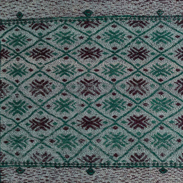 Square Machine Washable Abstract Light Slate Gray Rug, wshabs5061