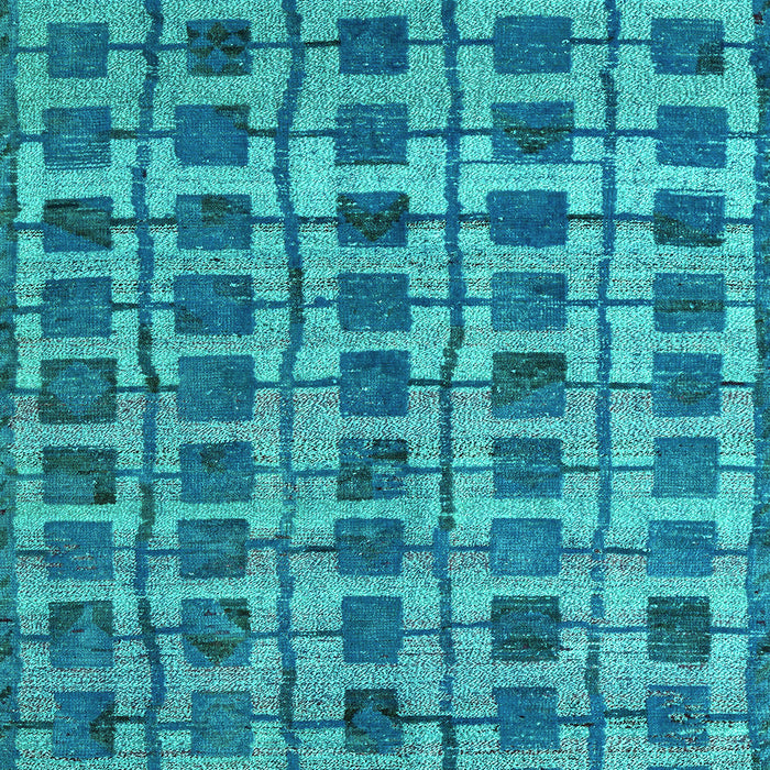 Abstract Turquoise Modern Rug, abs5062turq