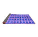 Sideview of Abstract Purple Modern Rug, abs5062pur