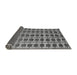 Sideview of Abstract Gray Modern Rug, abs5062gry