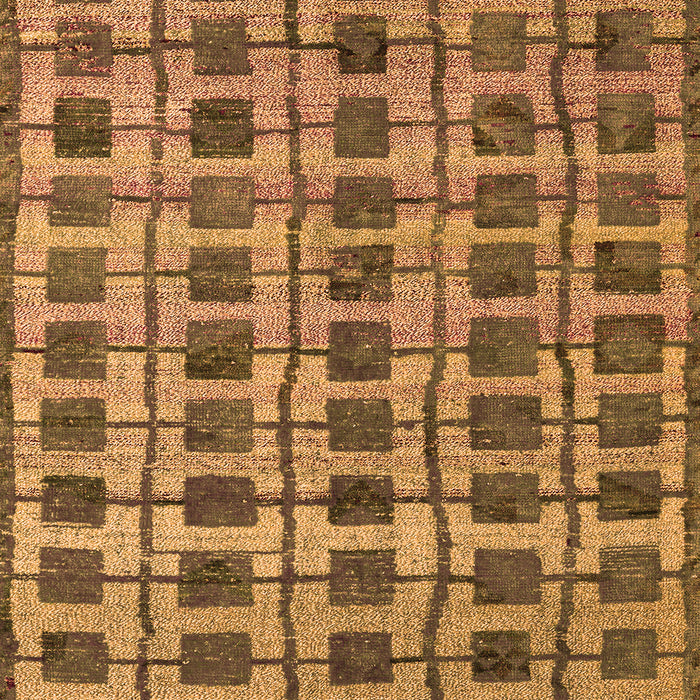 Abstract Orange Modern Rug, abs5062org