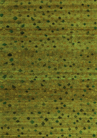 Abstract Green Modern Rug, abs5063grn