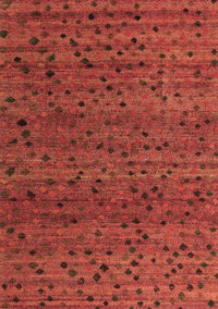 Abstract Brown Modern Rug, abs5063brn