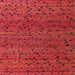 Square Abstract Red Modern Rug, abs5063