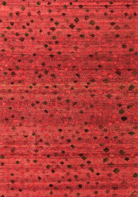 Abstract Orange Modern Rug, abs5063org