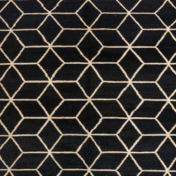 Machine Washable Abstract Coffee Brown Rug, wshabs5064