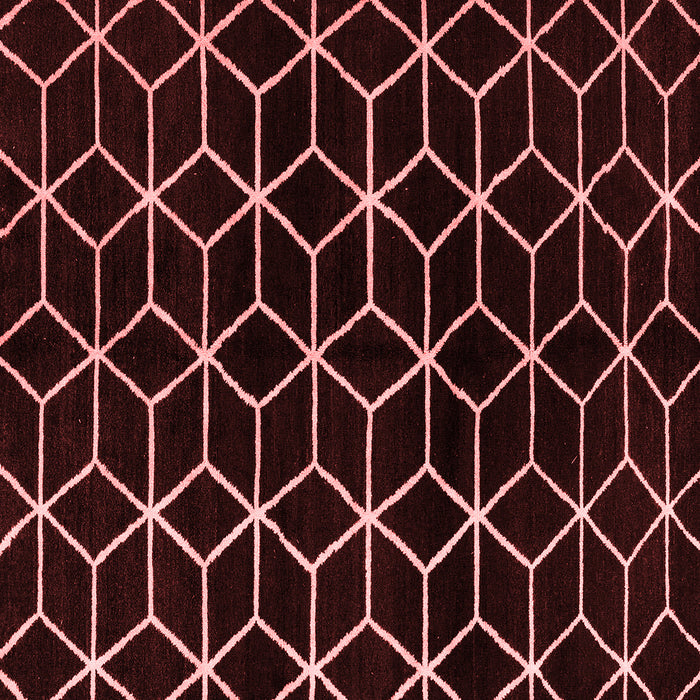 Abstract Red Modern Rug, abs5064red