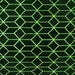 Square Machine Washable Abstract Green Modern Area Rugs, wshabs5064grn