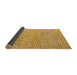 Sideview of Abstract Orange Modern Rug, abs5065