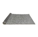 Sideview of Abstract Gray Modern Rug, abs5065gry