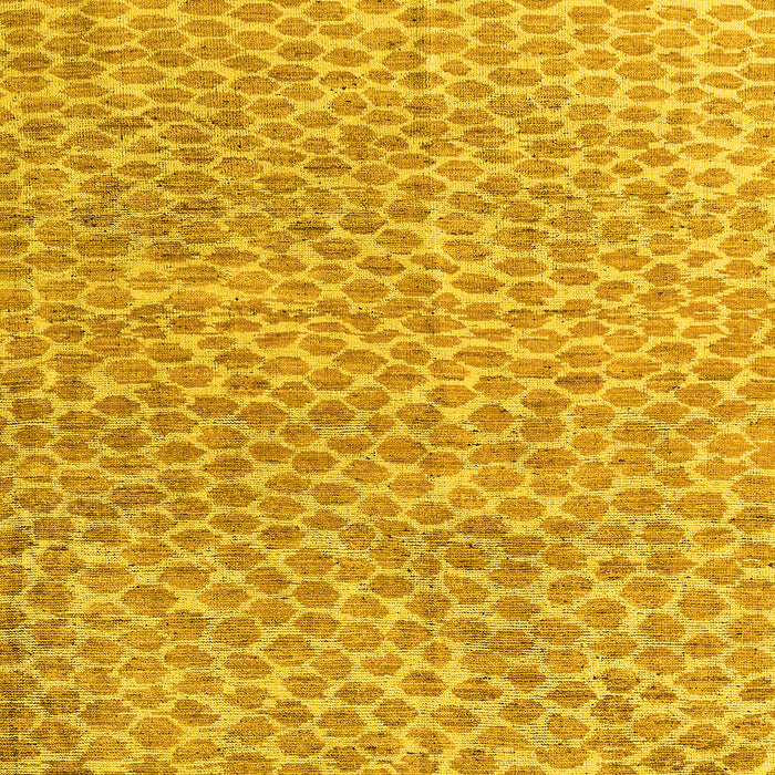 Machine Washable Abstract Yellow Modern Rug, wshabs5065yw