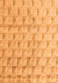 Solid Orange Modern Rug, abs5066org