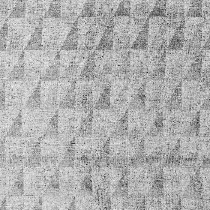 Machine Washable Solid Gray Modern Rug, wshabs5066gry