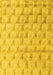 Machine Washable Solid Yellow Modern Rug, wshabs5066yw