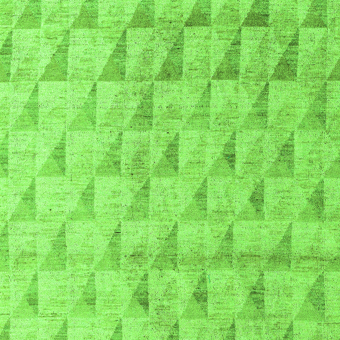 Machine Washable Solid Green Modern Area Rugs, wshabs5066grn