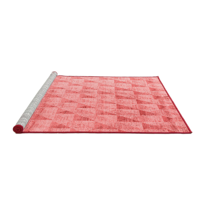 Modern Red Washable Rugs