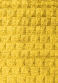 Solid Yellow Modern Rug, abs5066yw