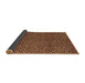 Sideview of Abstract Brown Modern Rug, abs5067brn