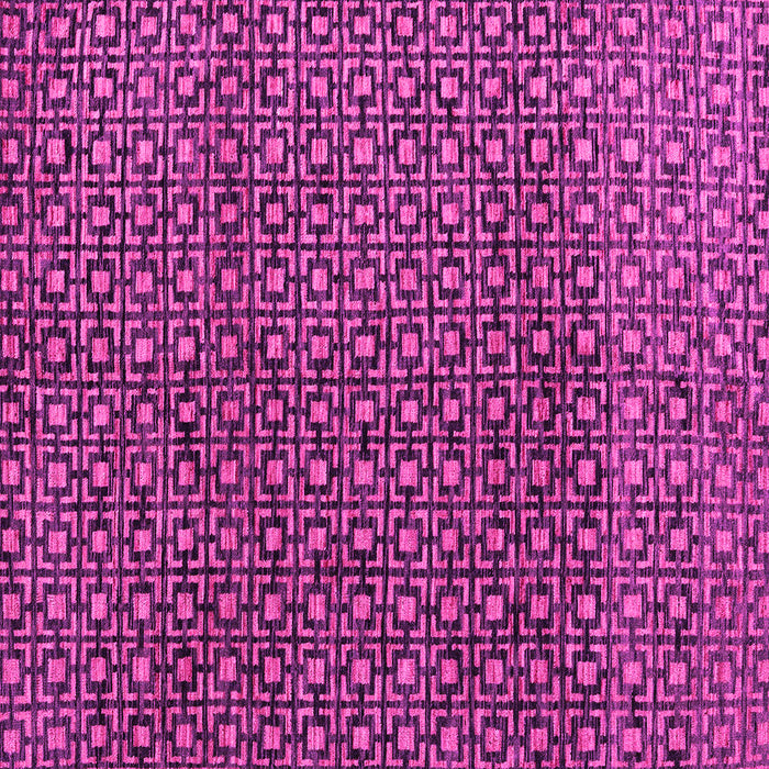 Square Machine Washable Abstract Pink Modern Rug, wshabs5067pnk