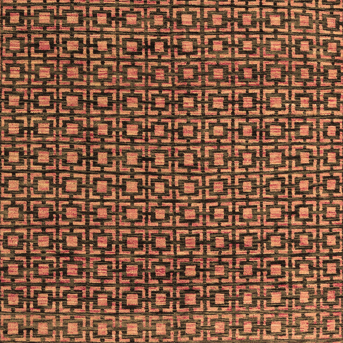 Abstract Brown Modern Rug, abs5067brn