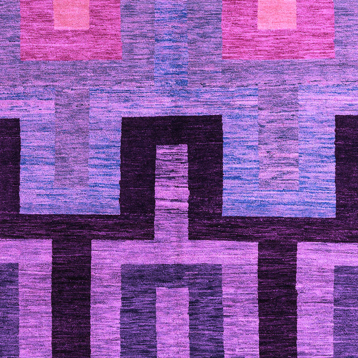Abstract Purple Modern Rug, abs5068pur