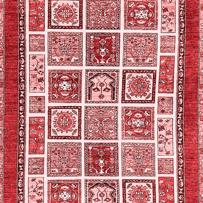 Abstract Red Modern Area Rugs