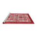 Modern Red Washable Rugs