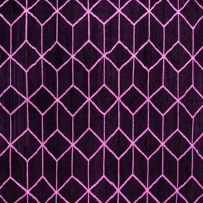 Square Machine Washable Abstract Pink Modern Rug, wshabs5070pnk