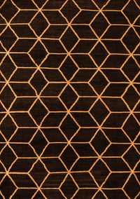 Abstract Orange Modern Rug, abs5070org