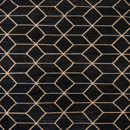 Square Abstract Coffee Brown Modern Rug, abs5070