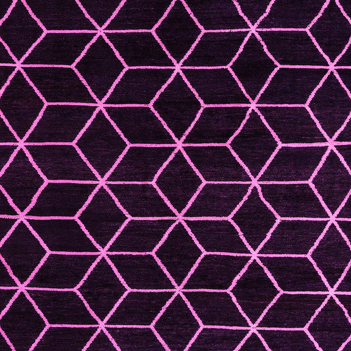 Machine Washable Abstract Pink Modern Rug, wshabs5070pnk